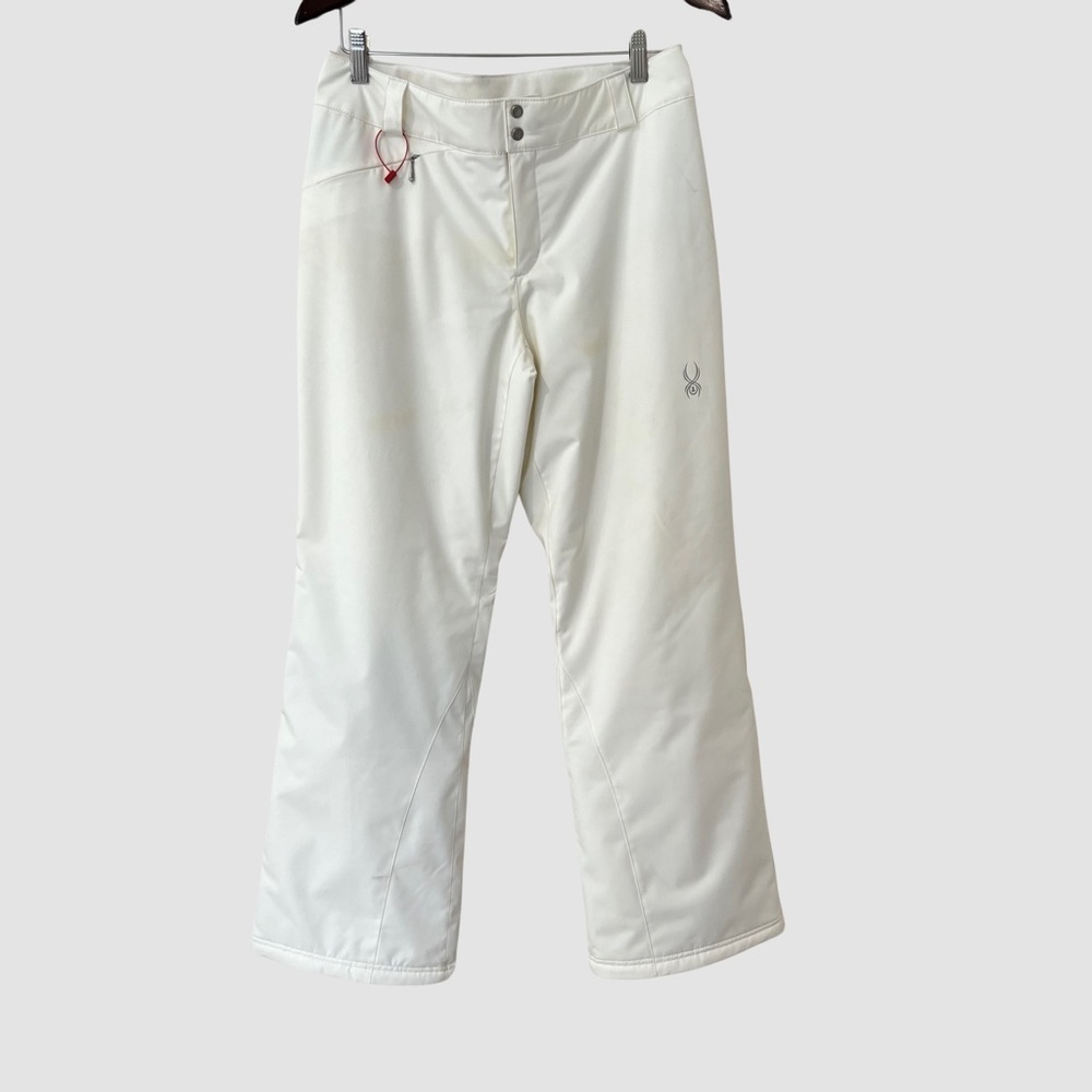 Spyder White Women's Ski Pants Size 8 Short